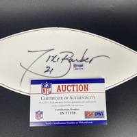 NFL - Giants Tiki Barber Signed White Panel