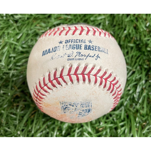 20th Anniversary Game Used Baseball Pitched Baseball by Jake Newberry