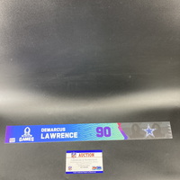 NFL - Cowboys Demarcus Lawrence 2023 Pro Bowl Games Nameplate Special Ed...
