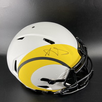 Rams - Aaron Donald Signed Authentic Lunar Eclipse Speed Helmet
