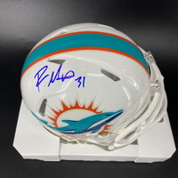 NFL - Dolphins Raheem Mostert Signed Mini Helmet