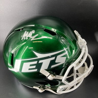 NFL - Jets Malachi Corley Signed Replica Speed Helmet
