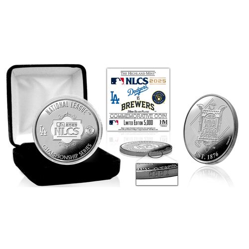2025 National League Championship Series Silver Coin Dodgers