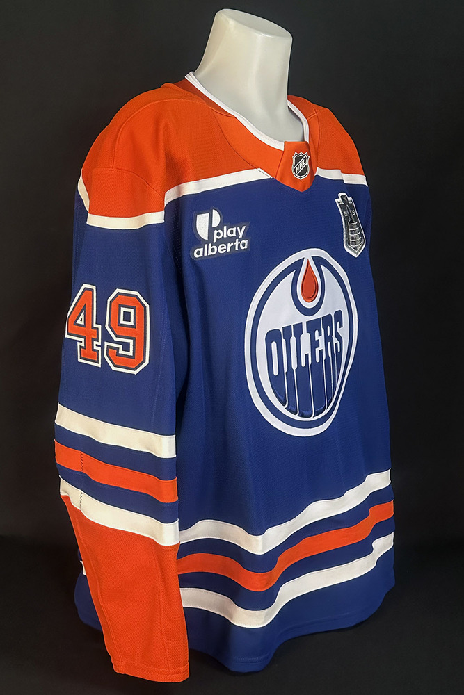 Ty Emberson #49 - 2025 Stanley Cup Final Edmonton Oilers 