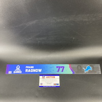NFL - Lions Frank Ragnow 2023 Pro Bowl Games Nameplate Special Edition 2...