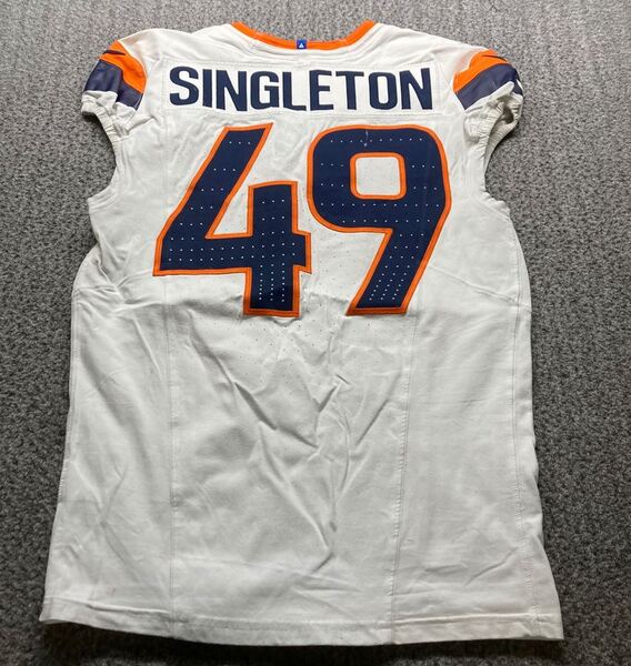 London Games - Broncos Alex Singleton Game Worn Jersey (10/12/2025) Size...