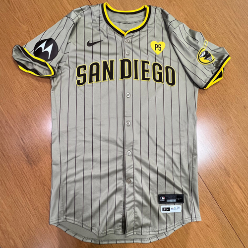 Luis Arraez 10/5/2024 NLDS Game 1 Game-Used Road Alternate