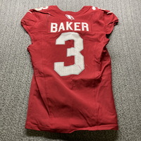 Crucial Catch - Cardinals Budda Baker Game Used Jersey (9/29/24) Size 38...