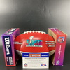 NFL - Chiefs Multi Sign Super Bowl 57 Panel Ball With 7 Signatures Including Justin Reid, Ronald Jones, Austin Reiter, Nick Allegretti, And Trent McDuffie