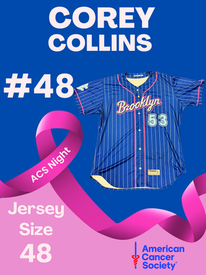 #48 Corey Collins Game Used ACS Jersey (Size 48)