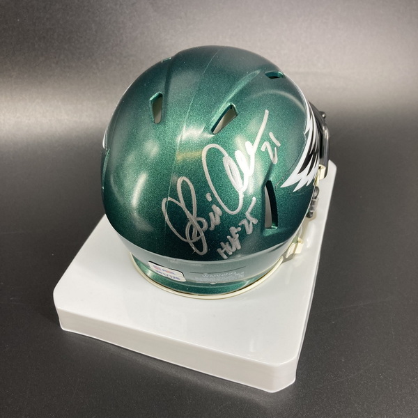 HOF - Eagles Eric Allen Signed Mini Helmet
