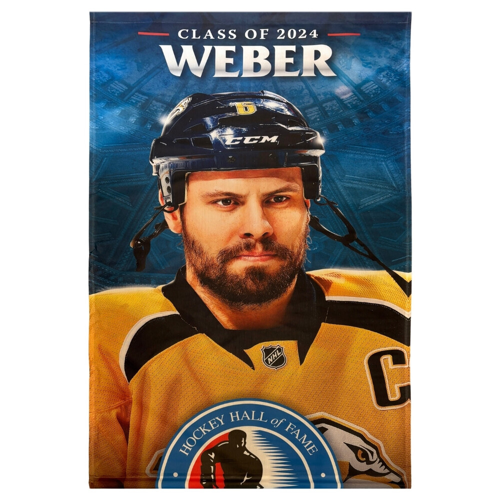 Shea Weber Class of 2024 Great Hall Window Banner - Limited Edition 1/1 ONLY ONE AVAILABLE