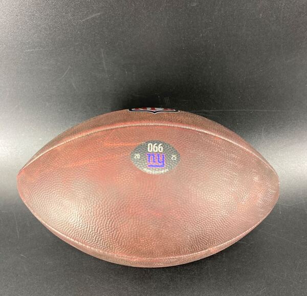 NFL - Giants Game Used Football (9/28/2025 Jaxon Dart's First NFL Start)...