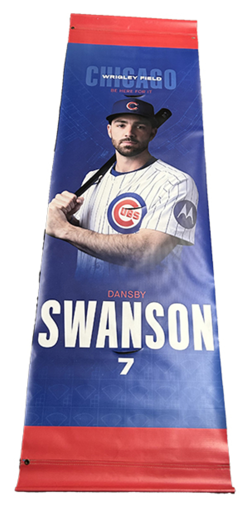 Baseball Swanson Dansby Swanson直筆サイン入りポスター 【非売品】Dansby Sports Rookie Accessories & Cards Trading 記念グッズ