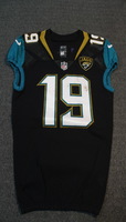 London Games - Jaguars Max McCaffrey game worn Jaguars jersey (September...