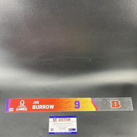 NFL - Bengals Joe Burrow 2023 Pro Bowl Games Nameplate Special Edition 3...