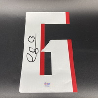 NFL - Falcons Chris Lindstrom Signed Jersey Number