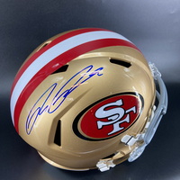 NFL - 49ers Ricky Pearsall Signed Replica Speed Helmet