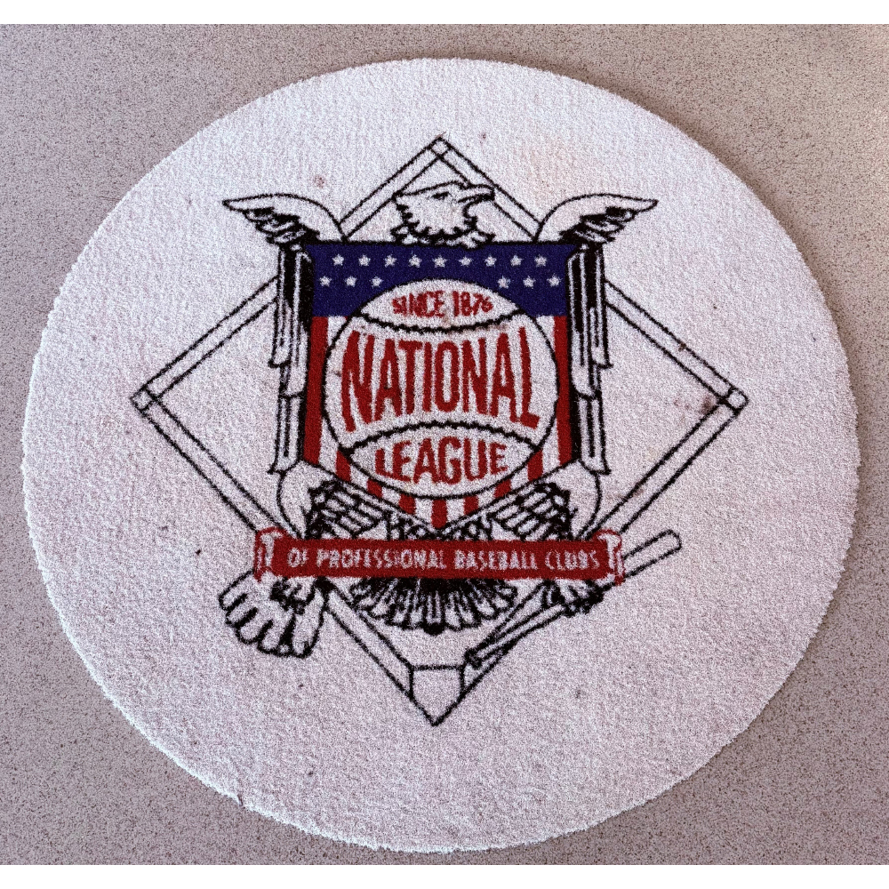 2025 National League Visitors Game-Used On-Deck Circle - Used in