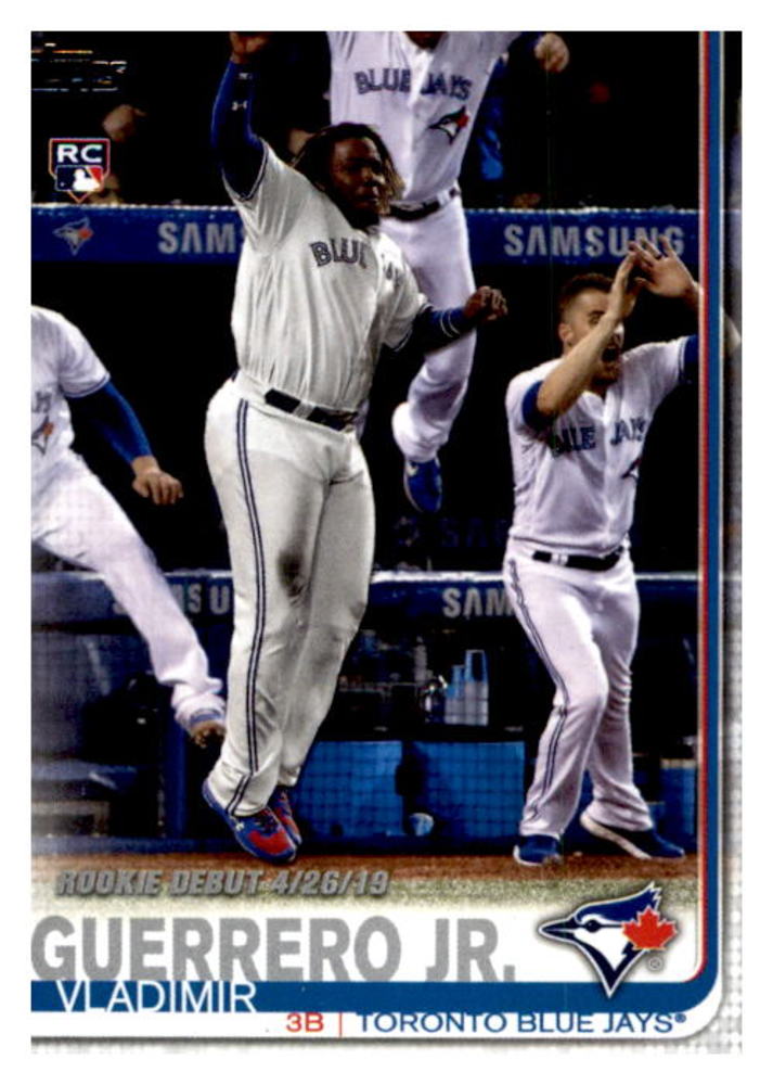 2019 Topps Update #US62 Vladimir Guerrero Jr. Rookie Debut