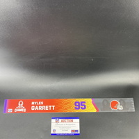 NFL - Browns Myles Garrett 2023 Pro Bowl Games Nameplate Special Edition...