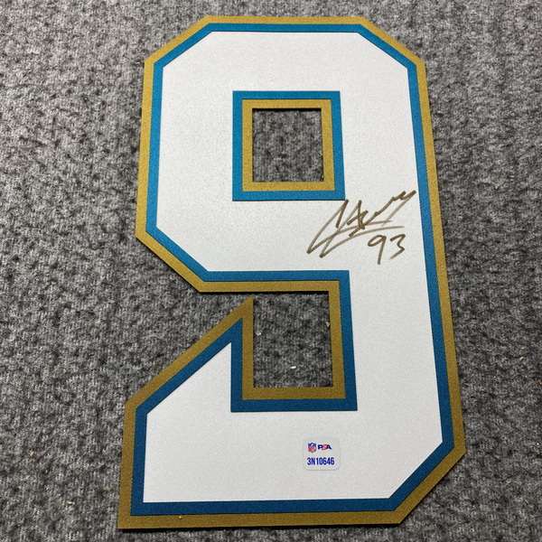 NFL - Jaguars Calais Campbell Signed Jersey Number