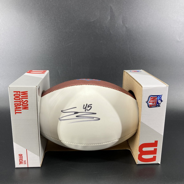Colts - EJ Speed Signed Panel Ball