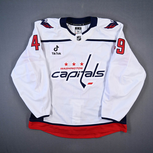 Image of Thomas, Patrick<br>White Set 1 - Preseason Only<br>Washington Capitals<br>2025-26<br>#49
