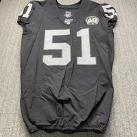 London Games - Raiders William Compton Game Used Jersey (11/24/19) Size ...