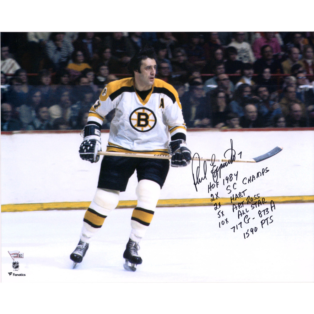 Phil Esposito Boston Bruins Autographed 16