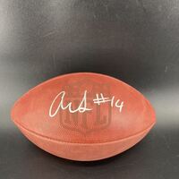 NFL - Lions Amon- Ra St. Brown Signed Authentic Football with Pro Bowl Logo