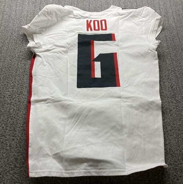 STS - Falcons Younghoe Koo Game Used Jersey (11/17/24) Size 42