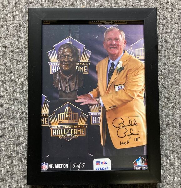 HOF - Colts Bill Polian NFL Auction Exclusive Signed 5x7 Photo Individua...