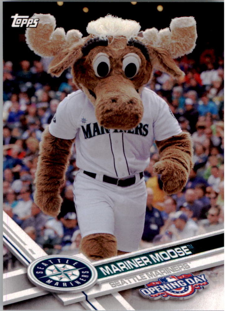 2017 Topps Opening Day Mascots #M14 Mariner Moose