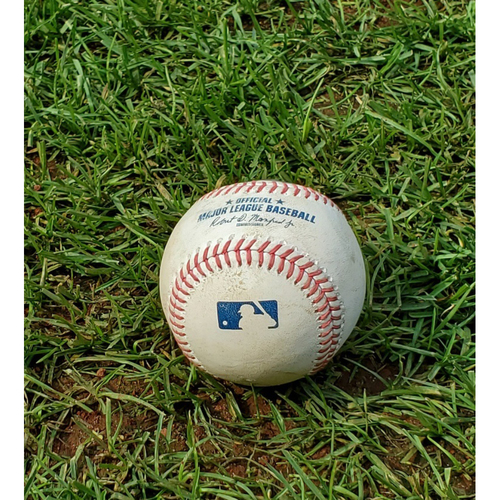2020 Phillies Game-Used Baseball - Pete Alonso Home Run