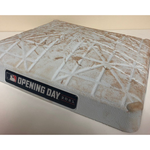Game Used 1st Base - 2021 Opening Day at Chase Field - 4/9/2021 vs. Reds - Innings 7-10 Game Used 1st Base - 2021 Opening Day at Chase Field - 4/9/2021 vs. Reds - Innings 7-10