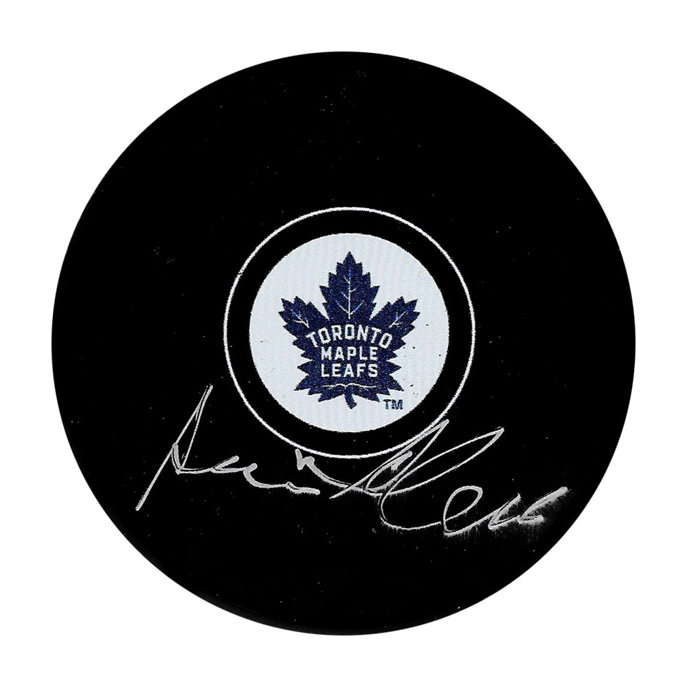 Sean McKenna Autographed Toronto Maple Leafs Puck