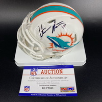 Dolphins - Stephone Anthony Signed Mini Helmet