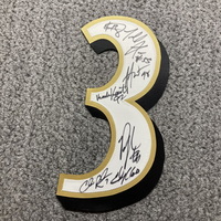 NFL - Ravens Multi Sign Jersey Number Signed By Ed Reed, Kyle Orton, Ma'...