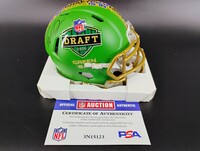 NFL - Cardinals Will Johnson Signed NFL Draft Mini Helmet