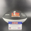 NFL - Chiefs Multi Sign Commemorative Super Bowl LIX Panel Ball Signed By Isaiah Pacheco, Carson Wentz and Others