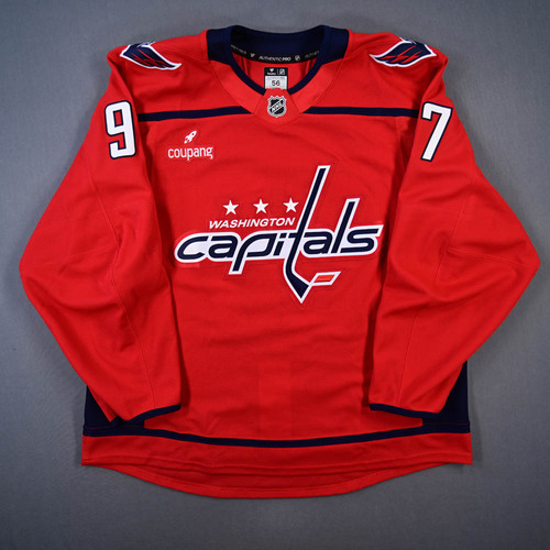 Image of Toporowski, Luke<br>Red Set 1 - Game-Issued (GI)<br>Washington Capitals<br>2025-26<br>#97