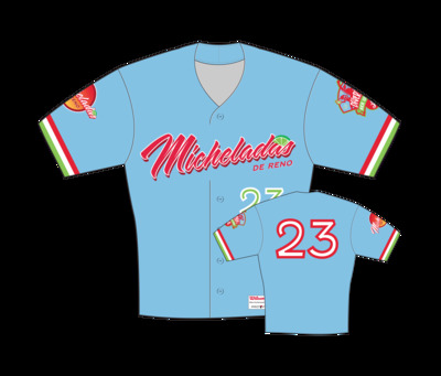 Game Worn #28 Micheladas Jersey Size 44 (Not Signed)