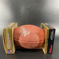NFL - Justin Houston Signed Authentic Football
