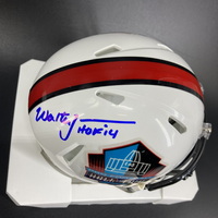 HOF - Seahawks Walter Jones Signed HOF Mini Helmet with HOF 14 Inscription