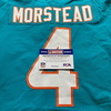 NFL - Dolphins Thomas Morestead Game Cut Jersey Size 42