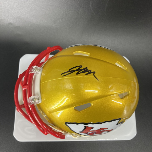 NFL - Chiefs Jalen Royals Signed Flash Mini Helmet