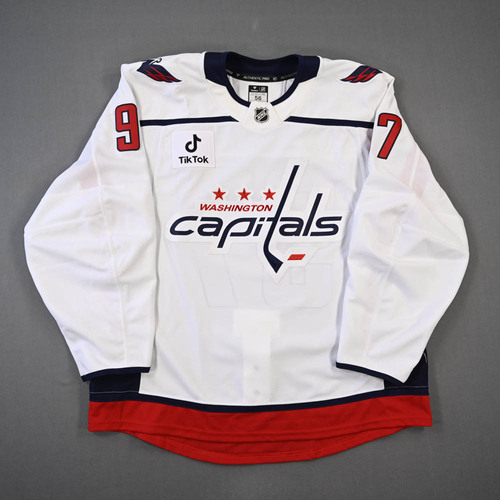 Image of Toporowski, Luke<br>White Set 1 - Game-Issued (GI)<br>Washington Capitals<br>2025-26<br>#97