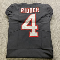 NFL - Falcons Desmond Ridder Signed Authentic Jersey Size 38