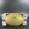 NFL - Cowboys Tyler Booker Signed Gold Composite Football